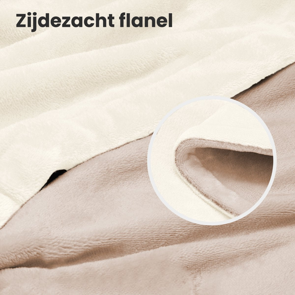 Auronic Elektrische Deken 2-Persoons - Beige - 200 x 180 cm - 3 Warmtestanden, Timer