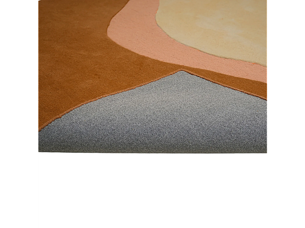 Brinker by FonQ Desert Wollen Vloerkleed 200 x 290 cm – Ochre Pink
