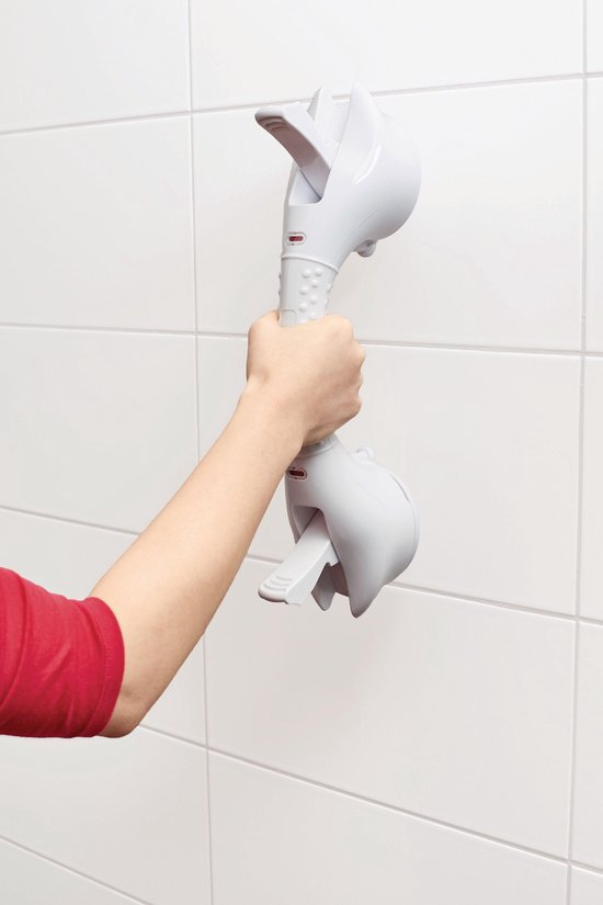 VITILITY Quick Mobile Rail - Wandbeugel - Zuignappen - Toiletbeugel - Wandbeugel badkamer - Handgreep douche