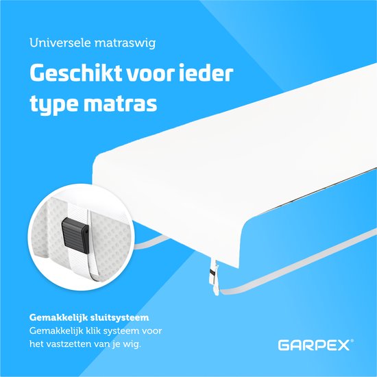 Garpex® Matraswig - Bedbinder - Liefdesbrug - Universeel