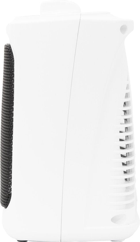 Inventum KC221W - Keramische elektrische kachel - Vrijstaand - Ventilatorstand - Tot 60 m3 - Wit/Zwart