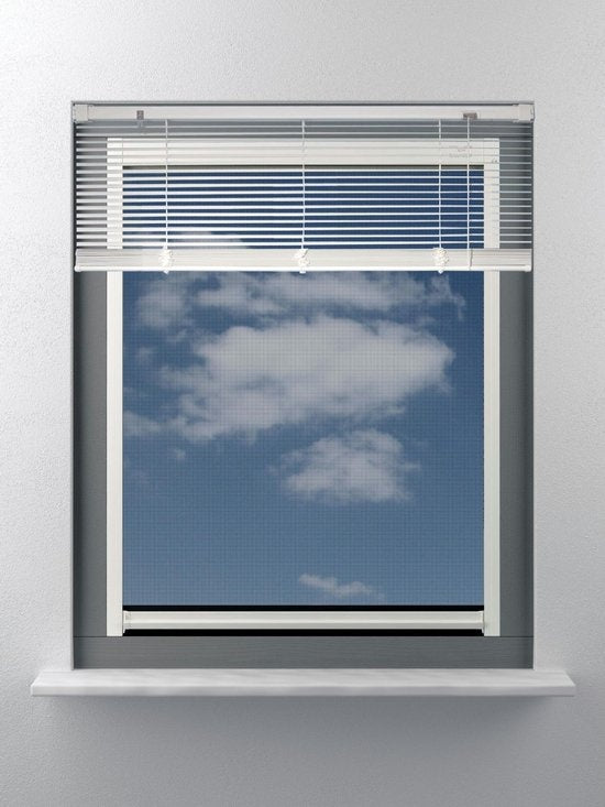 Bruynzeel - Rolhor Raam S700 Serie - Automatisch Rolsysteem Met Demper, Op Maat Te Maken - 103 x 155 cm - Aluminium/Fiberglas - Wit