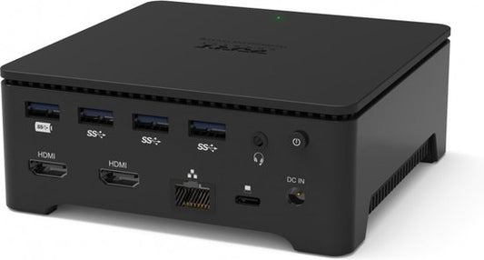 Port Designs 901908-W-EU notebook dock & poortreplicator Bedraad USB 3.2 Gen 1 (3.1 Gen 1) Type-A Zwart