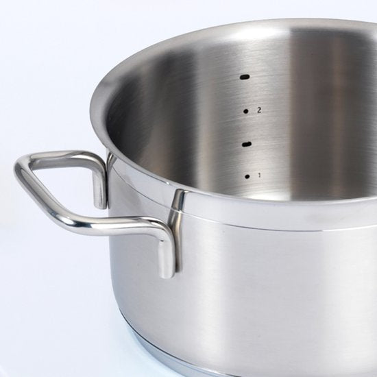 BK Gastronome Soeppan - RVS - 6 Liter - 24 cm