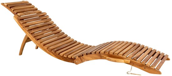 House Nordic Ligstoel Arrieta Teakhout