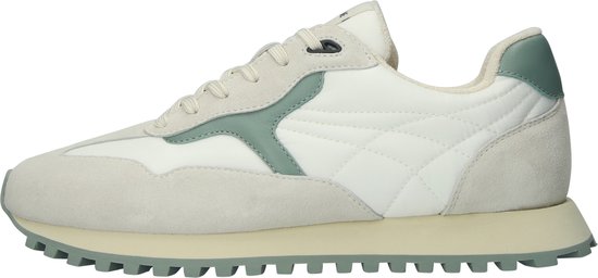 Blackstone Sneakers - Scoria Legend DG532 - Runner - Heren - 46 - Off White/Groen