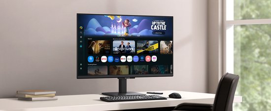 Samsung Smart Monitor M5 LS27FM500EUXEN - Full HD Smart Monitor - 27 Inch
