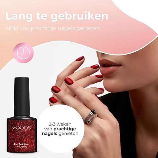 Moods Gellac 6-delige Set - Gel Nagellak - 8ML - Little Bakery Edition - Nagels - Gellak Starterspakket - Chique Kleuren