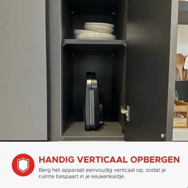 Bourgini Sandwich Maker XXL - Tosti Apparaat - Zwart