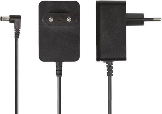 HQ-Power Universele voedingsadapter, 12 VDC, 0.5 A, 6 W, 5.5 x 2.1 mm DC-stekker, zwart