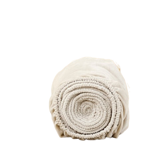 Sjumo Splittopper Hoeslaken Silky Smooth 200 x 210/220 cm - Natural Dune
