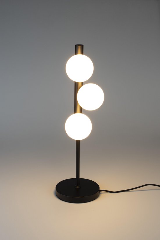 Staerkk Tafellamp - Zwart - 230V - 15x15x61cm