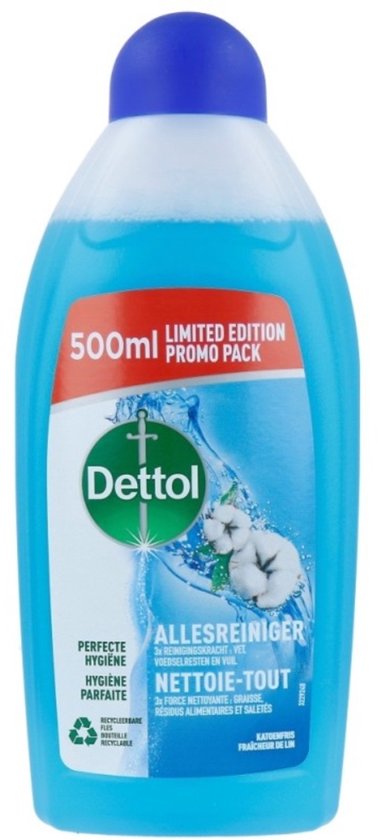 Dettol Allesreiniger Power & Fresh - Katoenfris - 500 ml
