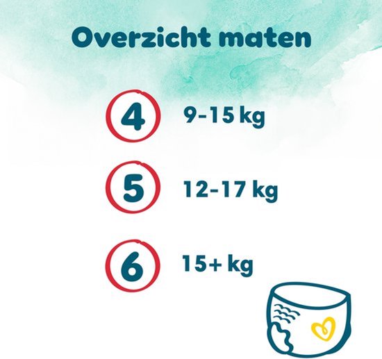 Pampers Harmonie Pants - Maat 4 (9kg-15kg) - 32 Luierbroekjes