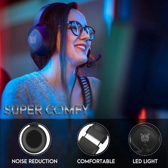 ONIKUMA K19 Gaming Headset - PS4 + PC