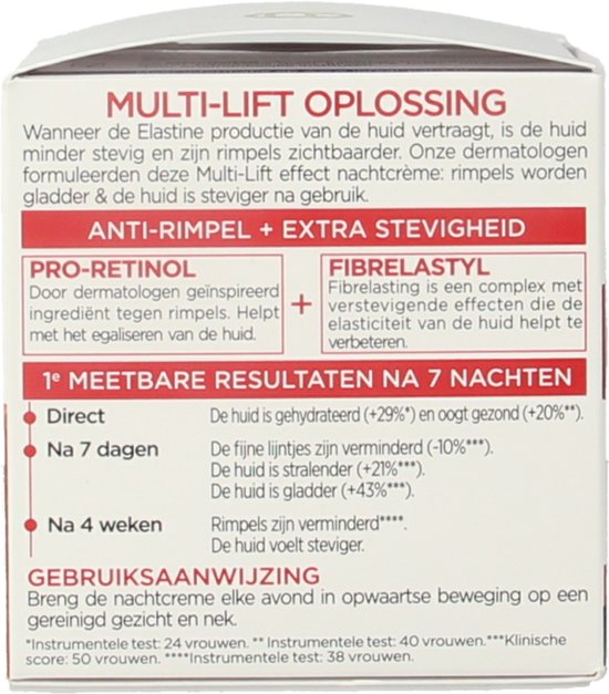 L’Oréal Paris Revitalift nachtcrème Anti-veroudering - Anti-rimpel - Met Pro-retinol - 50 ml