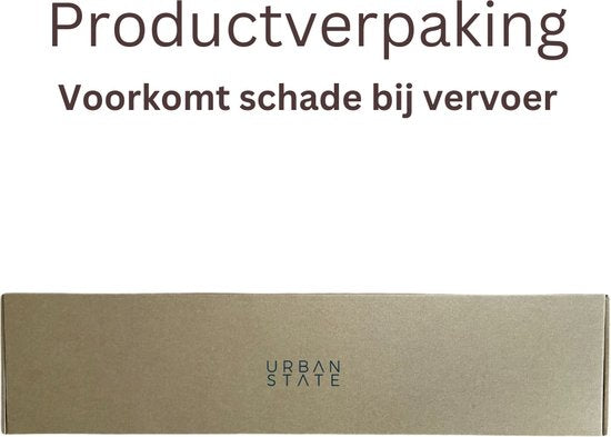 Urban State Piano Kapstok - wandkapstok - sleutels - 6 haken - hangende kapstok - walnoot afwerking
