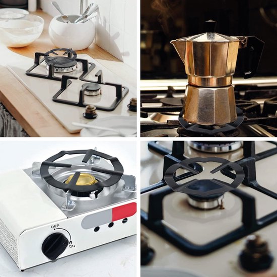 Luft Gaspitverkleiner - 13CM - Vlamverdeler - Fornuis - Perfect voor percolator