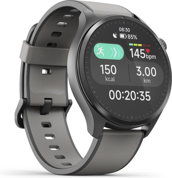 Otiume Modern Pulse GTR1 – Smartwatch – 46mm Amoled Display – Dual GPS – Bluetooth bellen – Zwart