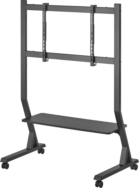 VDD - TV standaard verrijdbaar - Draaibaar - 45 inch tot 90 inch - Zwart
