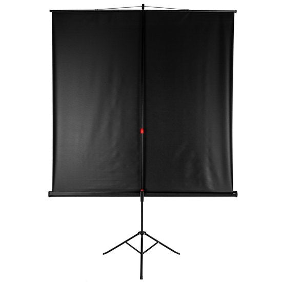 tectake® - Projectiescherm met statief 152 x 152 cm 402513
