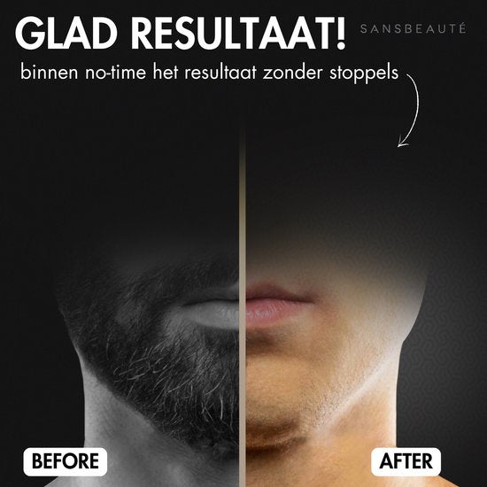 2-in-1 Scheerapparaat Mannen met Trimmer S1111 + 2 Extra Scheerkoppen - Sansbeauté® - Nat & Droog – Precisietrimmer - Elektrisch - Electric Shaver - Waterproof