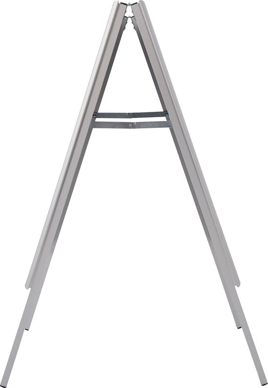 Europel Stoepbord - Kliklijst B1 formaat - 70,7 x 100 cm - 32 mm frame - Dubbelzijdige presentatie - Waterbestendig - Gemakkelijk op te bergen