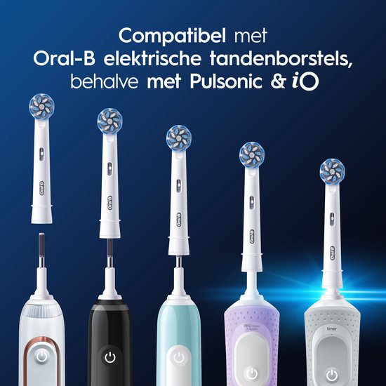 Oral-B Sensitive Clean Pro Opzetborstels - 10 stuks - Brievenbusverpakking