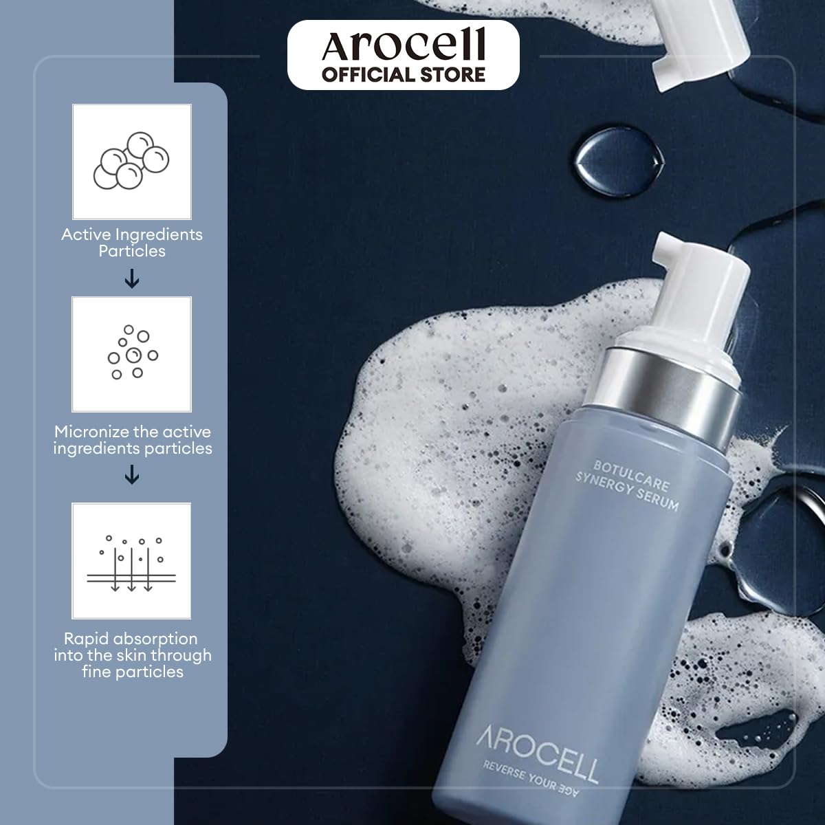Arocell Botulcare Pore Ampoule - Hydraterend gezichtsserum - 30 ml