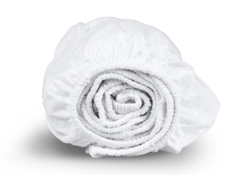 DoubleDry Hoeslaken - Flanel - 90 x 200 cm - wit