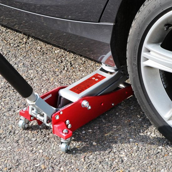 Carpoint Verrijdbare Garagekrik 1.5 Ton | Krik 1500KG Aluminium