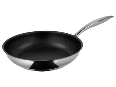 Silvercrest Premium Roestvrijstalen Pan met Antiaanbaklaag - Ø 24 cm - Ovenbestendig tot 250 °C