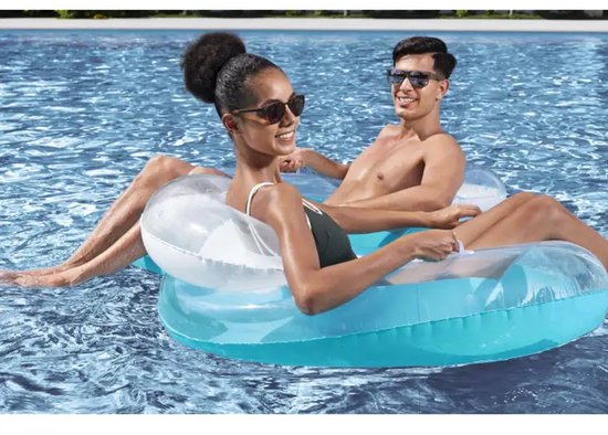 Bestway Cool Comfort Zwemband voor 2 Personen - Met Rugleuning - 171 x 104 x 47 cm
