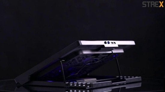 Strex Laptop Cooler - 12" - 17 Inch - Verstelbaar - 5 Ventilators - Laptop Koeler - Cooling Pad