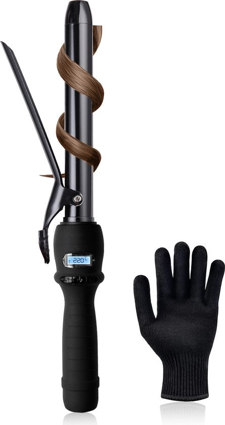VAIVE Krultang met Klem - 25MM - Krultangen - Haarkruller - Hair Curler - Curling Iron