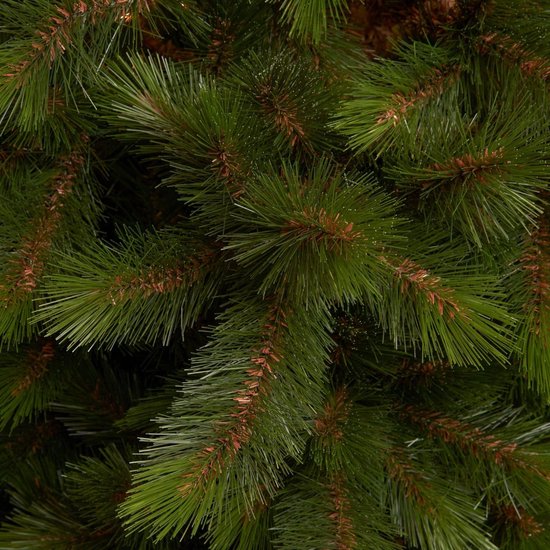 Triumph Tree Wyoming Spar - Kerstboom met 460 Dennentakjes en Inhaakconstructie - Kerstversiering voor Binnen met Natuurlijke Uitstraling - Kunstboom met Harde PVC-naalden - H155 x Ø117 cm - Groen