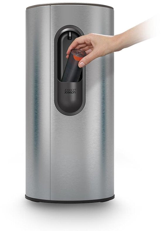 Joseph Joseph Arc 30 liter slanke pedaalemmer met binnenzak - RVS