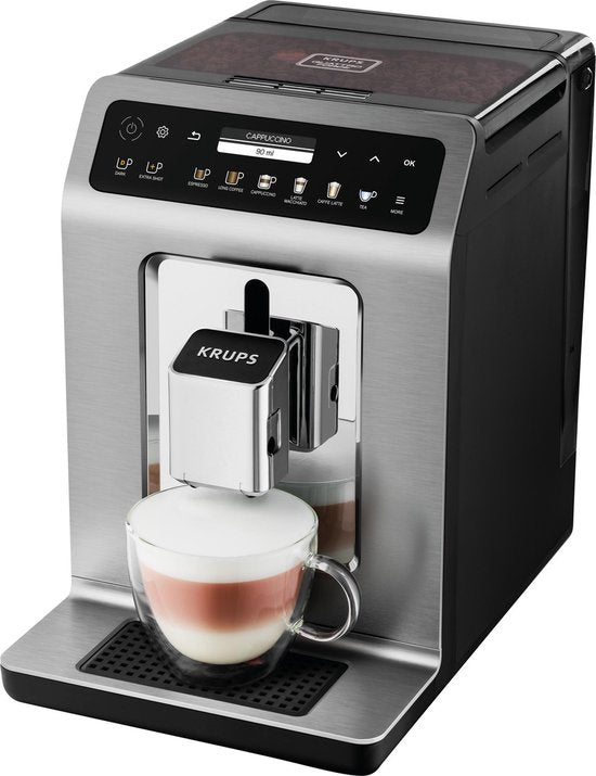 Krups Evidence+ EA894T - Volautomatische Espressomachine - Premium Design - 19 Instellingen - Personaliseren - Voor Espresso & Cappuccino