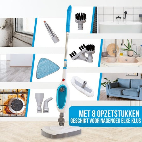 Strex 12 in 1 Stoomreiniger & Handstomer - Stoom Reinigingsmachine - Voor Harde/Zachte Ondergronden