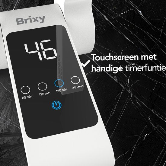 Brixy Schoenendroger & Schoenverfrisser - Ozone - Droogfunctie - Schoendroger Fresh - Shoe Dryer - Wit