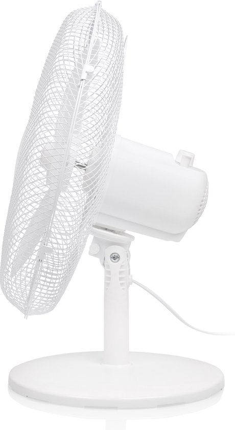 Tafelventilator 40 cm – 3 Snelheden – 85° Oscillatie – Tristar VE-5727 – Wit