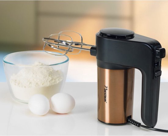 Bestron AHM1000CO Power Handmixer Koper/Zwart