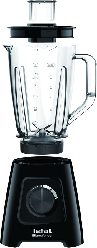 Tefal BlendForce II BL4208 - Blender - 1.25L - 600W - Smoothie maker - Pulse functie
