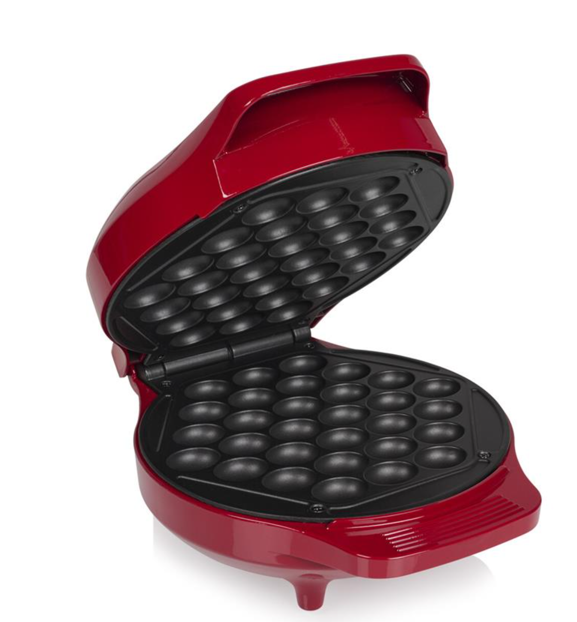 Princess Bubbelwafelijzer 132471 - Bubbelwafels - Ø18 cm - 1000W - Rood
