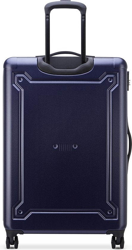 Delsey JH004C 76 cm Vergrootbare Reiskoffer - Blauw
