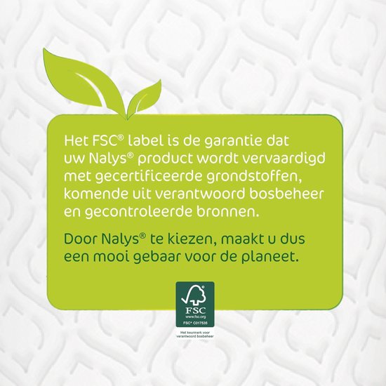 Nalys Soft Toiletpapier - 40 rollen - Wit (2-laags) - Voordeelverpakking