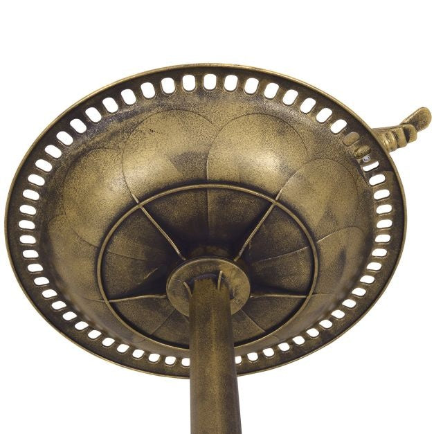 Coast Vogelbad - Vogelvoederhuisje - 76 cm Hoog - Brons