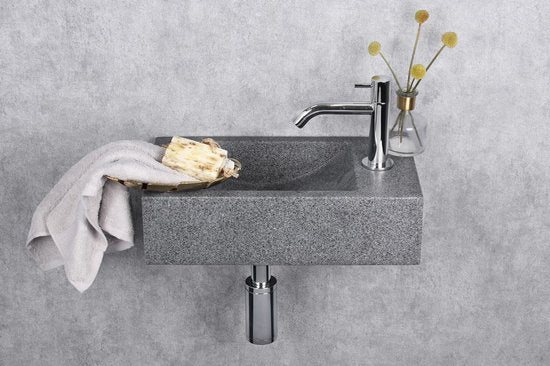DIFFERNZ CHEOPS FONTEINSET 40X23X1CM GRIJS