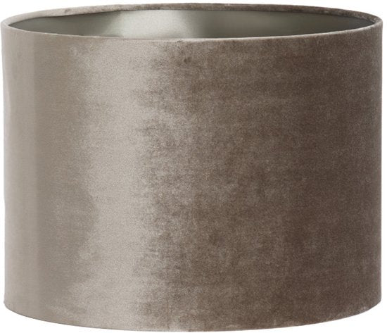 Light & Living - kap - Palata - bruin - textiel - Ø 20cm - E27 - 2220379