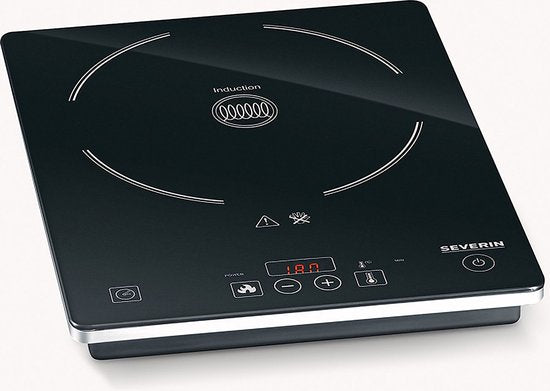 Severin KP 1071 - Inductie kookplaat - 1-pits - timer - kinderslot - 2000 watt - normale stekker